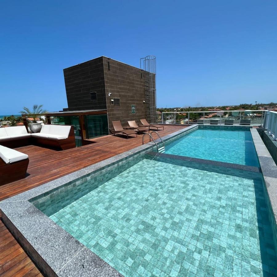 Tamandaré Flat Rooftop Em Praia De Carneiros מראה חיצוני תמונה